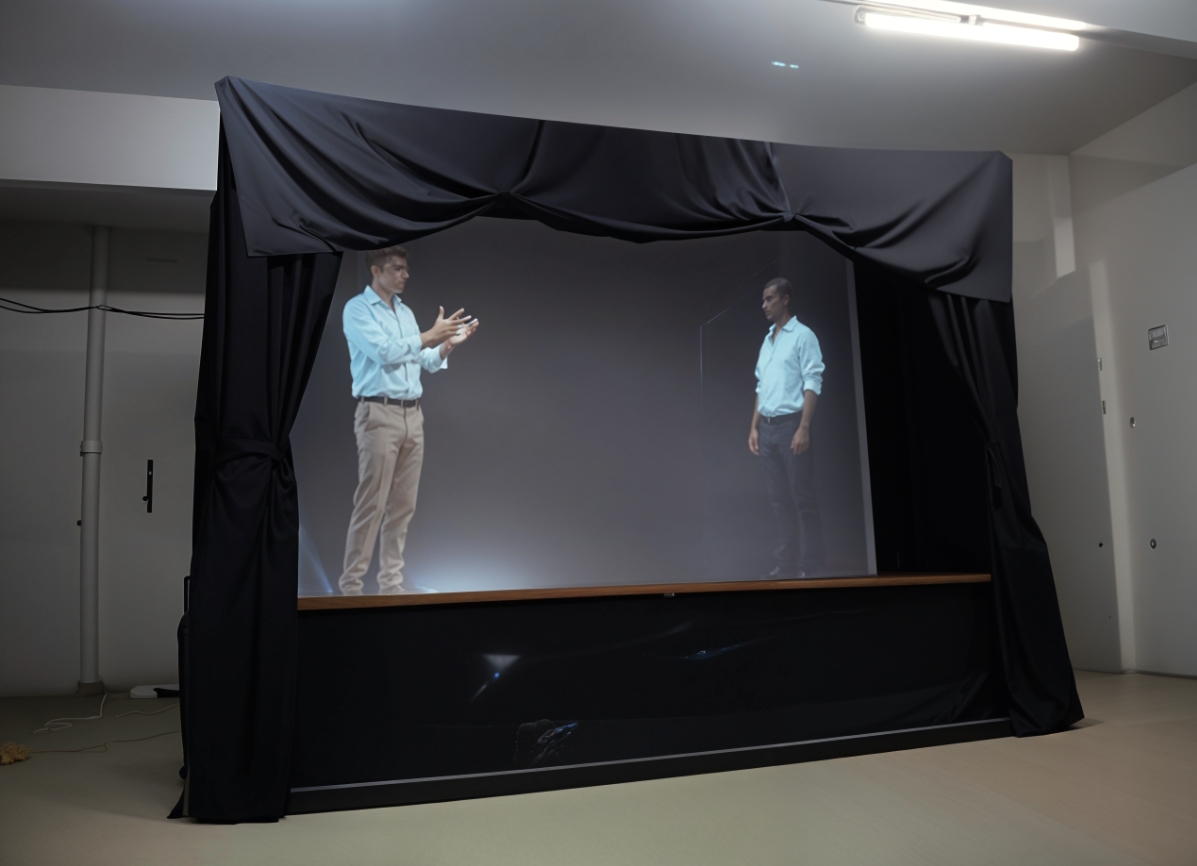 Escenario Holográfico íntegro en congreso médico